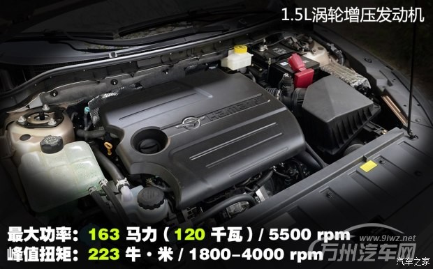 海马汽车 海马M6 2015款 1.5T CVT睿FUN型