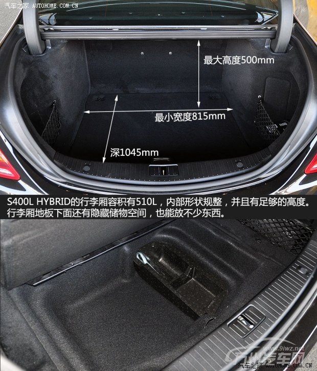 奔驰奔驰(进口)奔驰S级2014款 S400L HYBRID